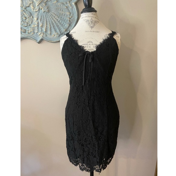 Main Strip Dresses & Skirts - NWOT Main Strip Black Lace Dress